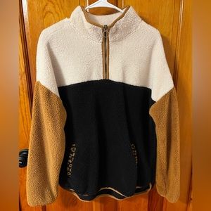 Time and Tru fleece half zip